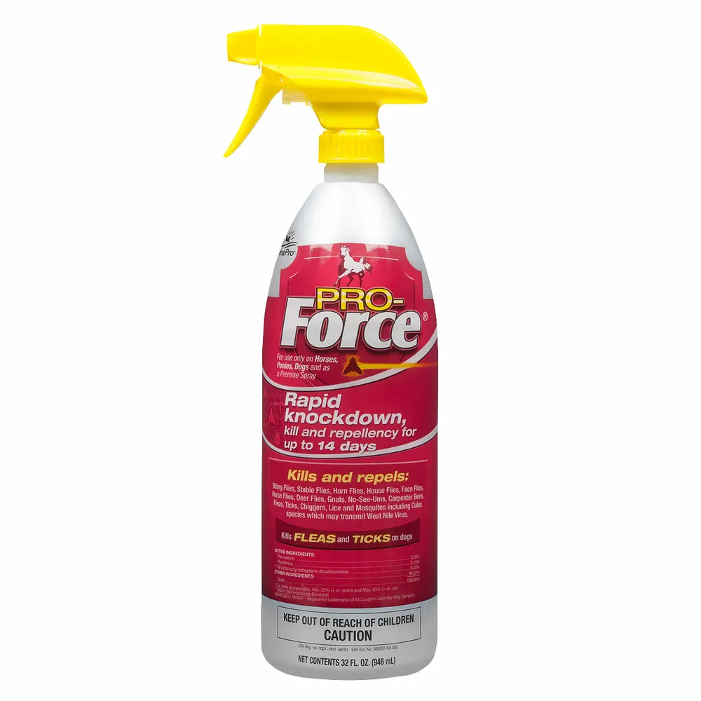 Pro-Force Fly Spray for Horses and Dogs 32 oz.