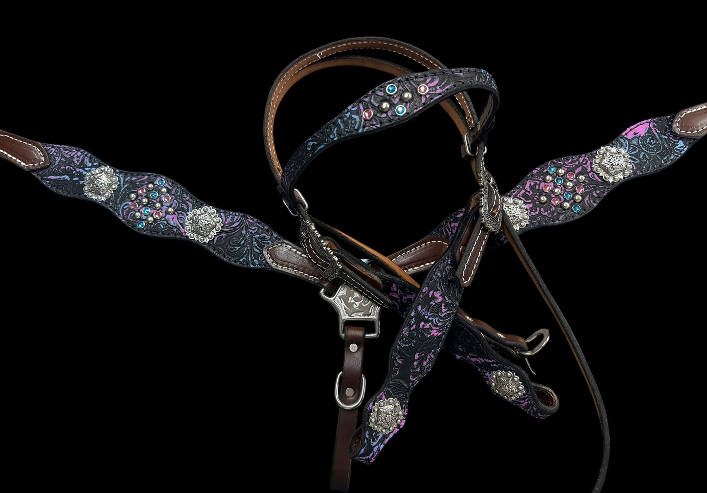 Limited Edition hand painted floral set