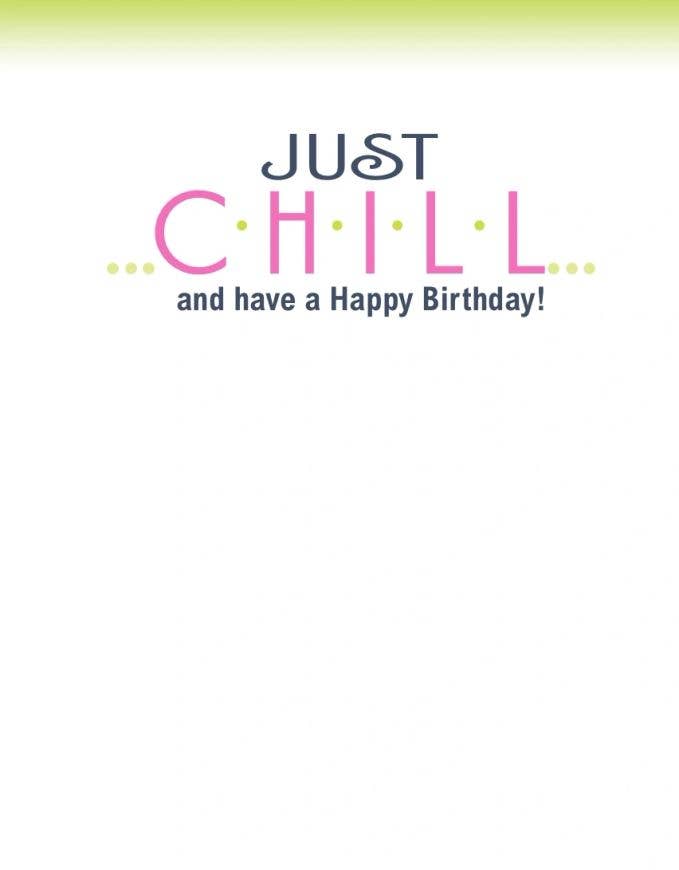 Horse Greeting Birthday Card / Horse Sitting in Chair / Fun