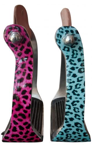 Showman Glitter Epoxy aluminum stirrups