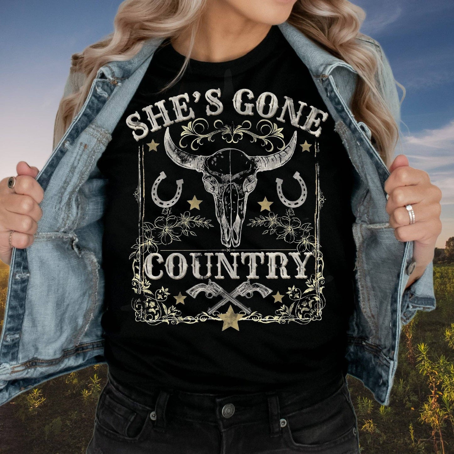 Country Shes Gone Rustic T-Shirt