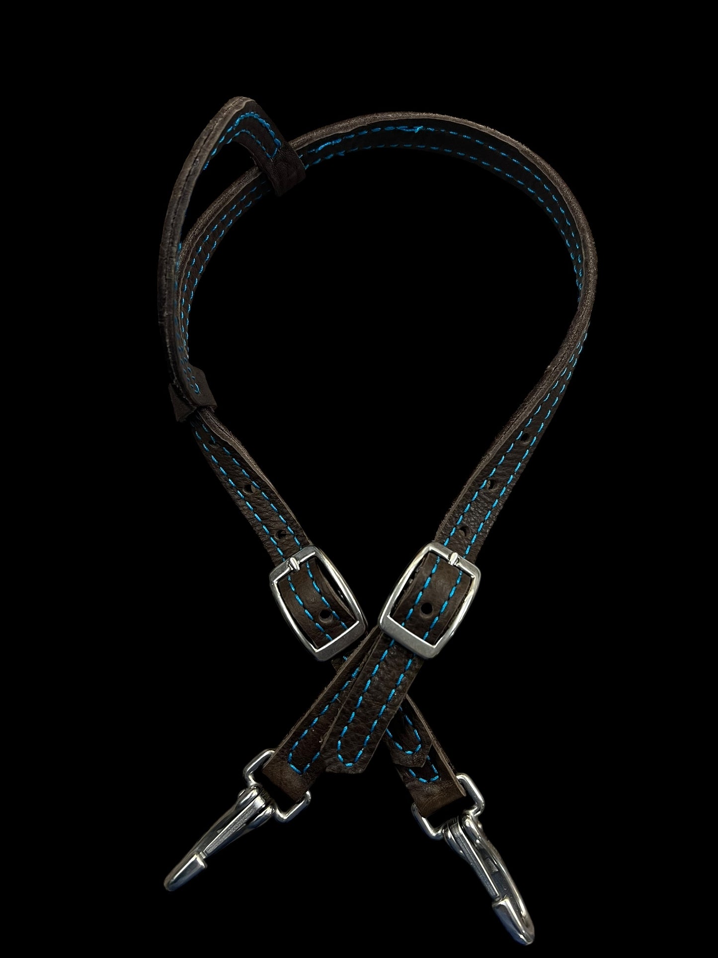 Soft leather quick change headstall