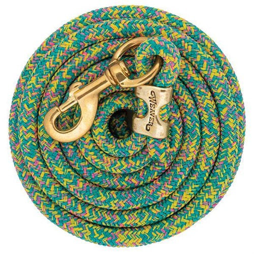 Poly Lead Rope with a Solid Brass 225 Snap 35-2100