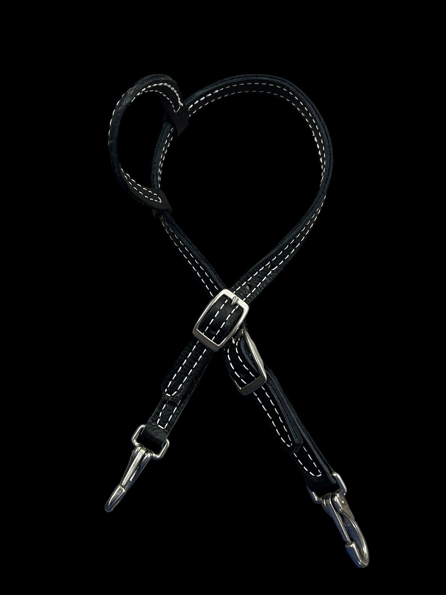 Soft leather quick change headstall