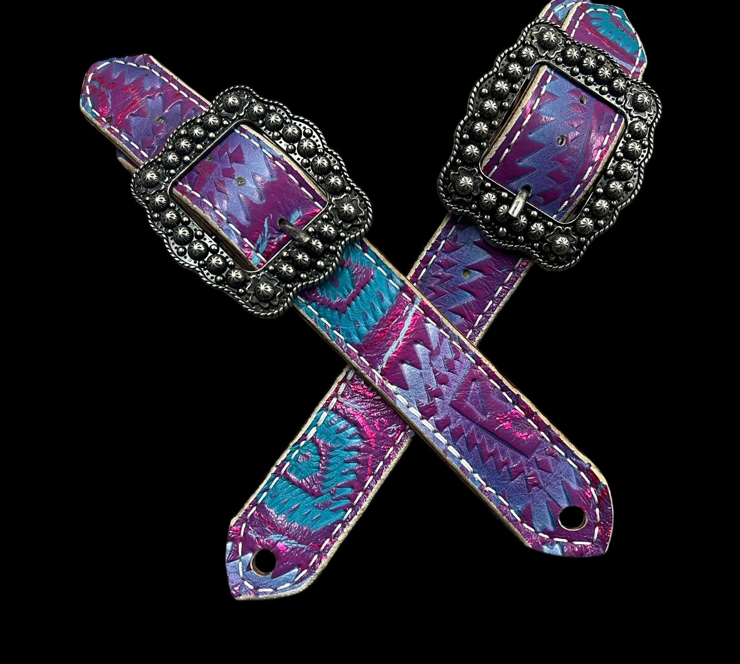 Rio Aztec on medium leather