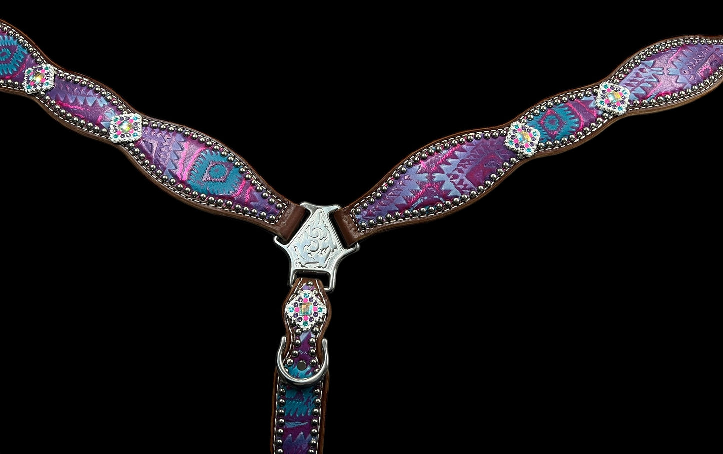 Rio Aztec on medium leather