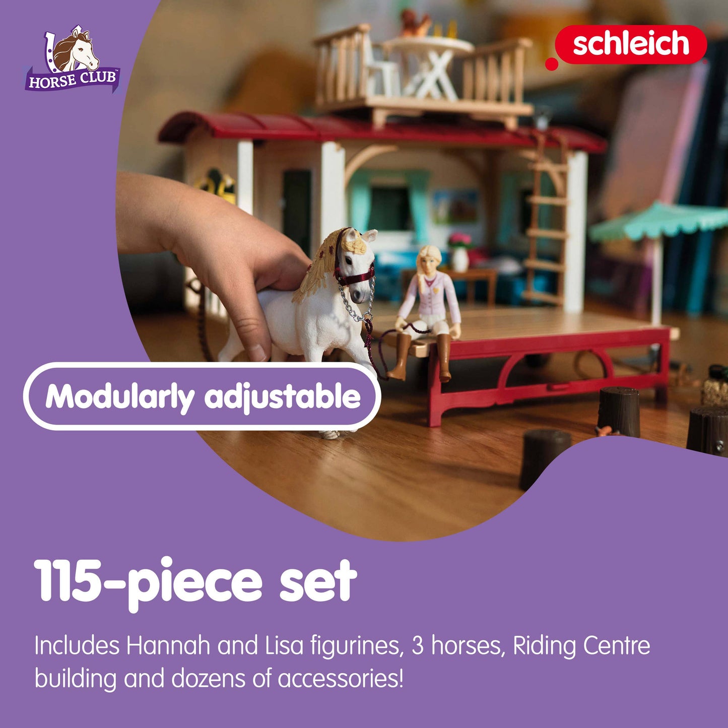 Caravan Horse Toy Playset