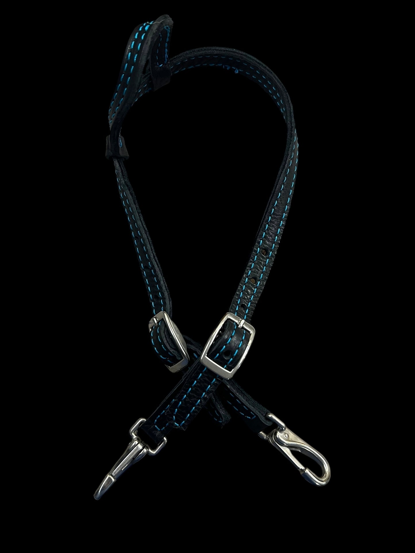 Soft leather quick change headstall