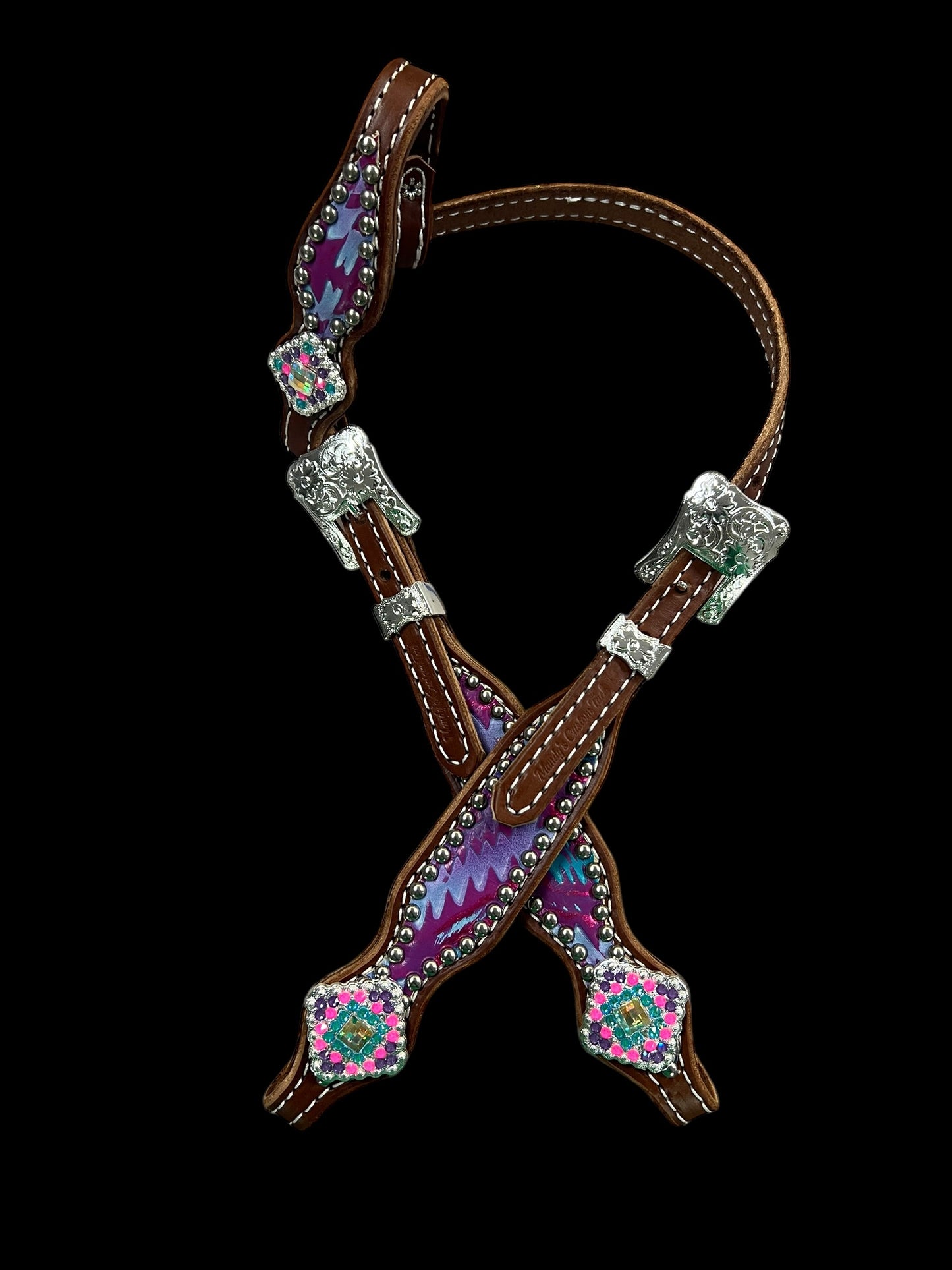 Rio Aztec on medium leather