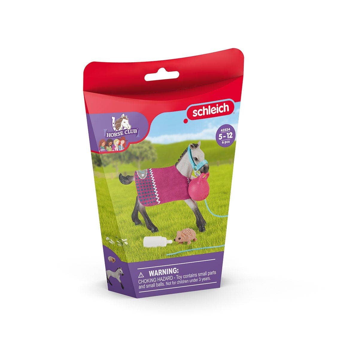 Playful Foal Horse Toy Playset