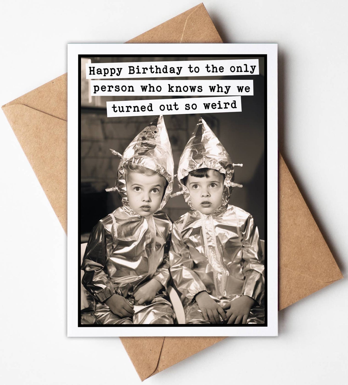 Funny Birthday Greeting Cards for Sister, Brother, Mother