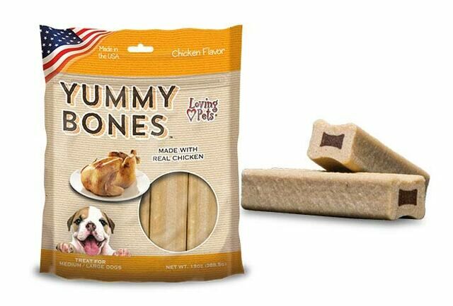 LOVING PET CHICKEN FLAVOR YUMMY BONE