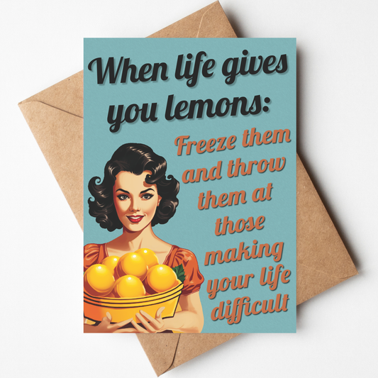 Funny Thinking of You Greeting Cards for Women, Men, Friend