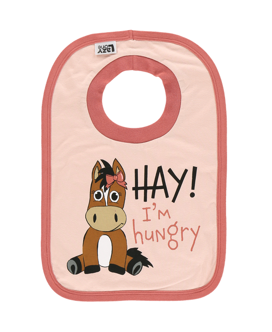 Hay, I'm Hungry Bib