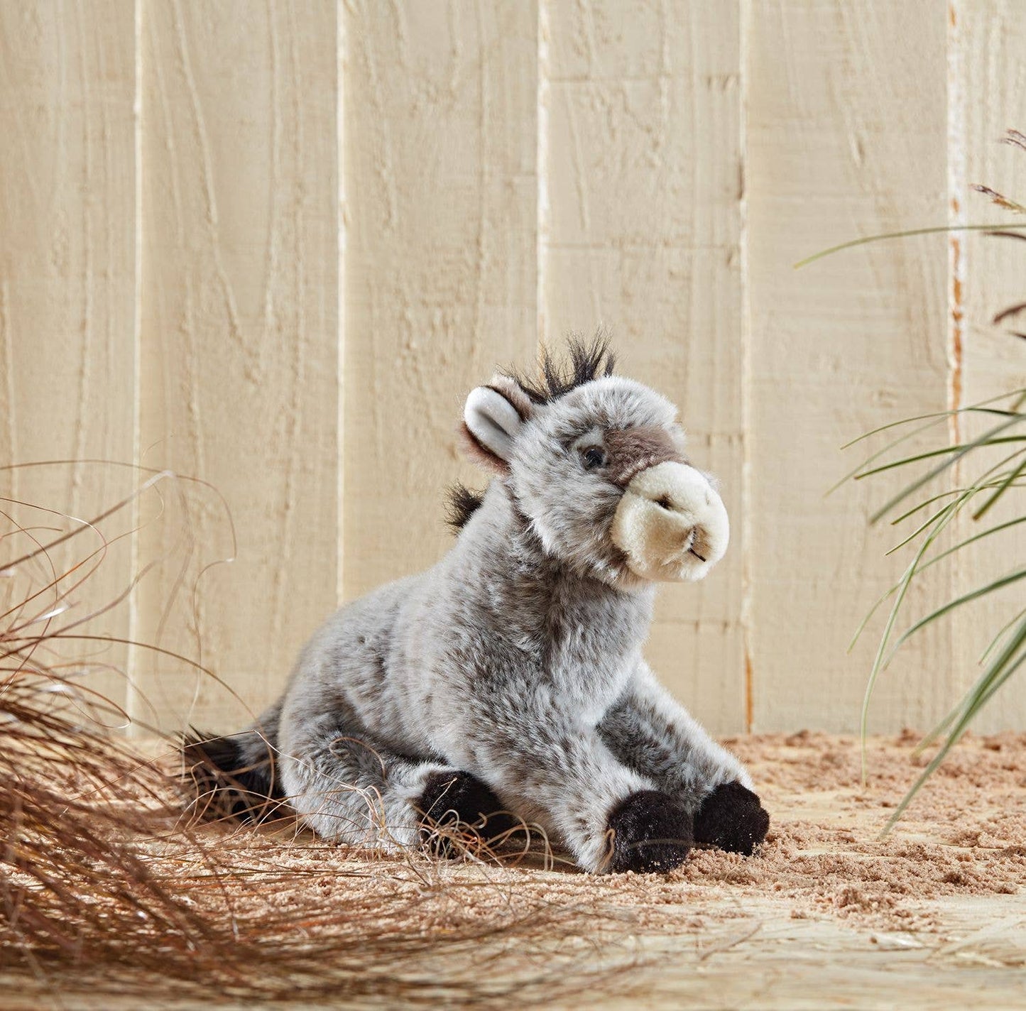Living Nature Donkey Plush Stuffed Animal Toy