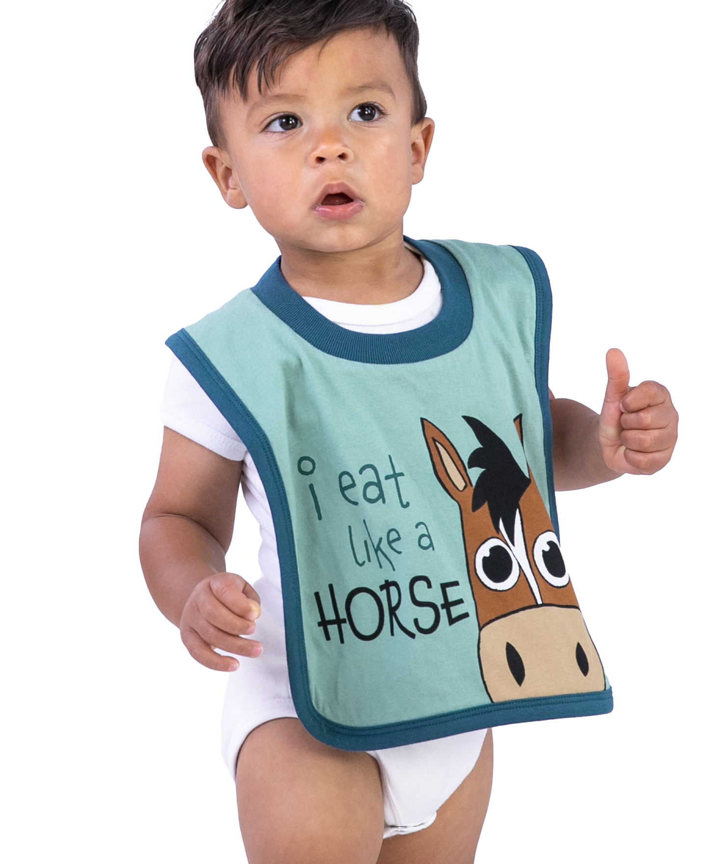 I Eat Like a Horse bib