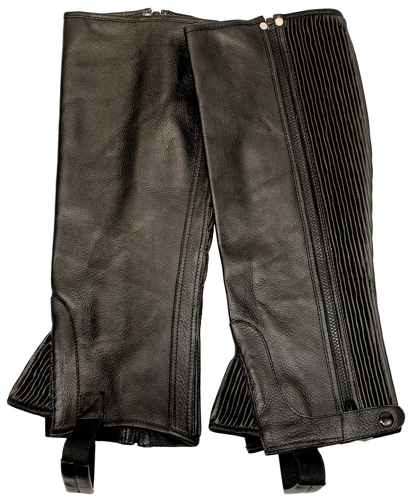 TUFFRIDER PLUS RIDER FULL GRAIN HALF CHAPS