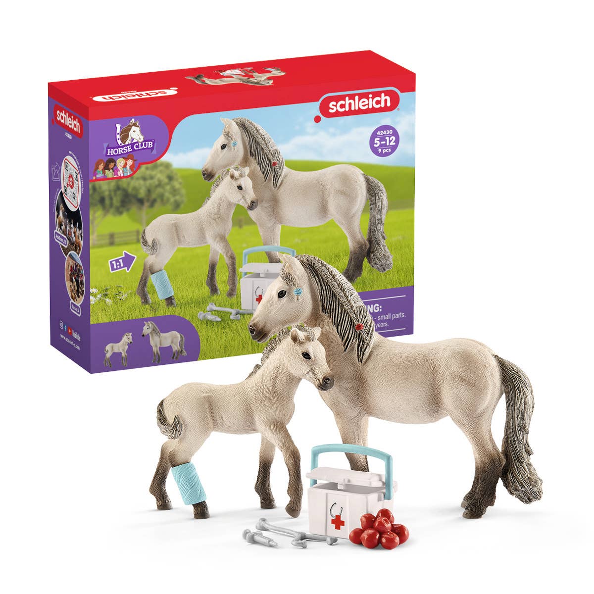Horse Club Hannah’S First-Aid Kit  Horse Toy Playset
