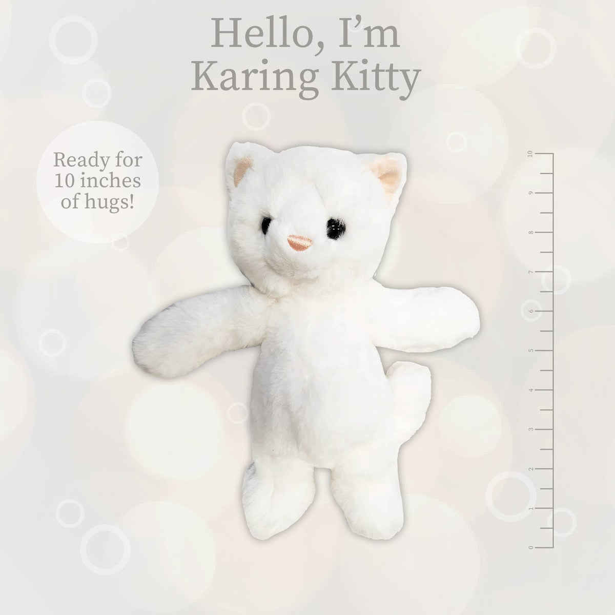 World Softest Plush Lushee 10 in - Karing Kitten