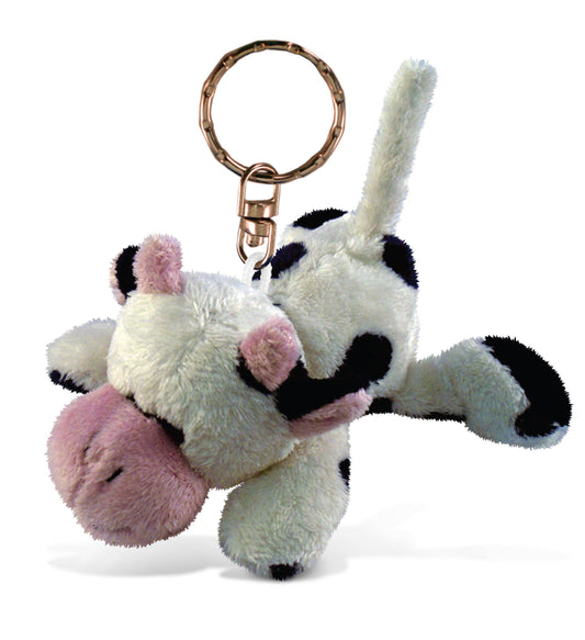 Plush Keychain - Cow