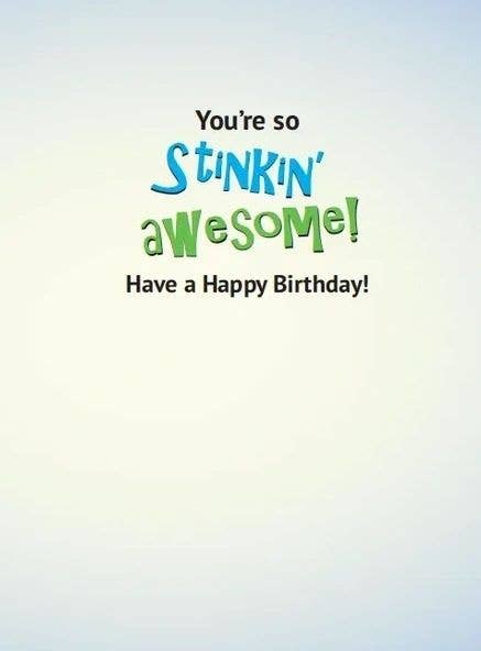 Horse Greeting Birthday Card / Sniff, Snort, Snort / Funny