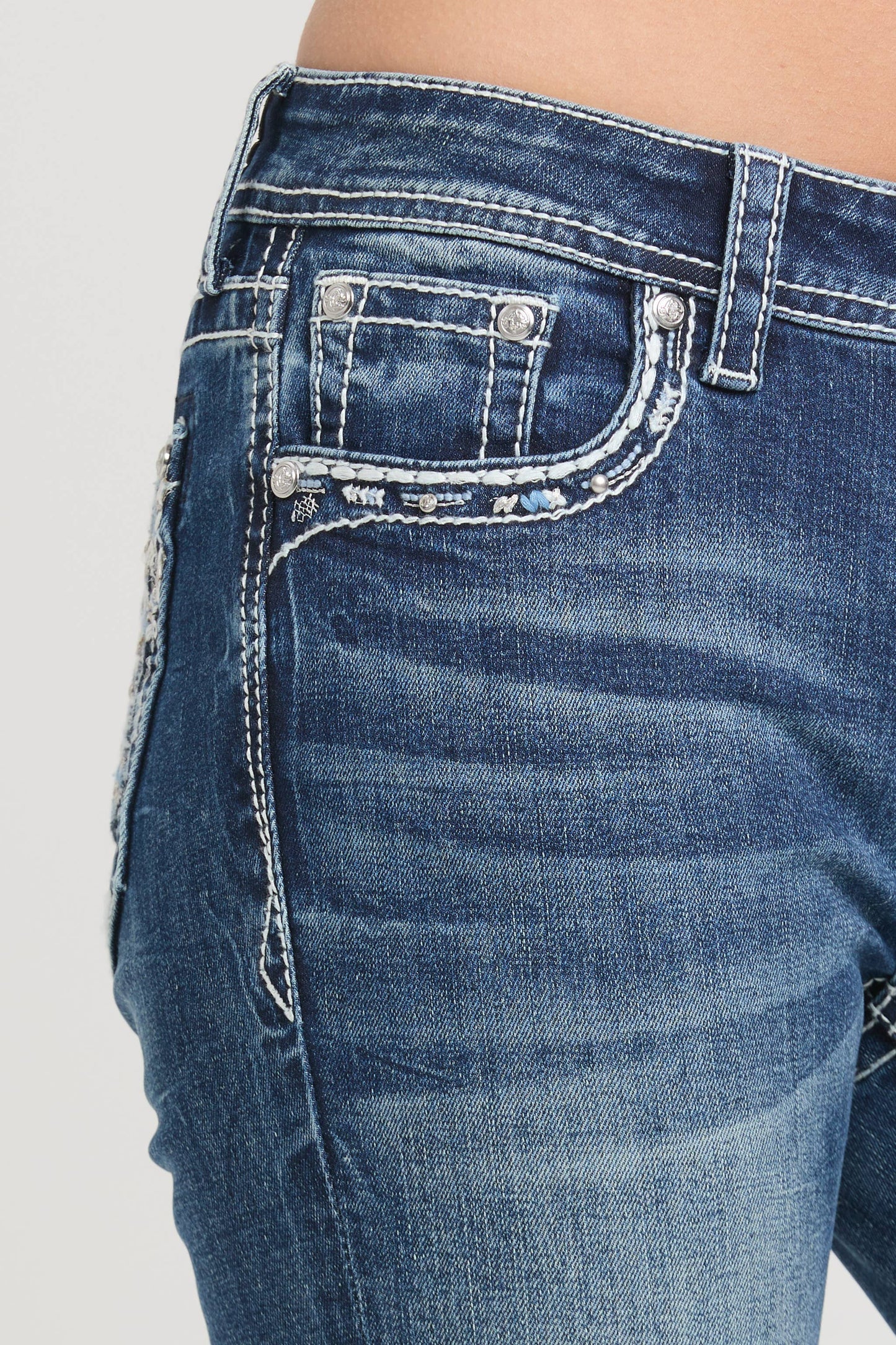 Feather Modify Mid-Rise Boot Cut by Grace in LA