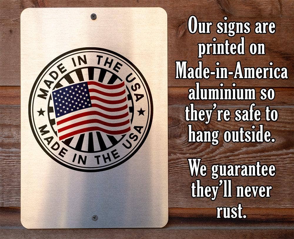 Sarcasm Just One Of The Many - Metal Sign: 8 x 12