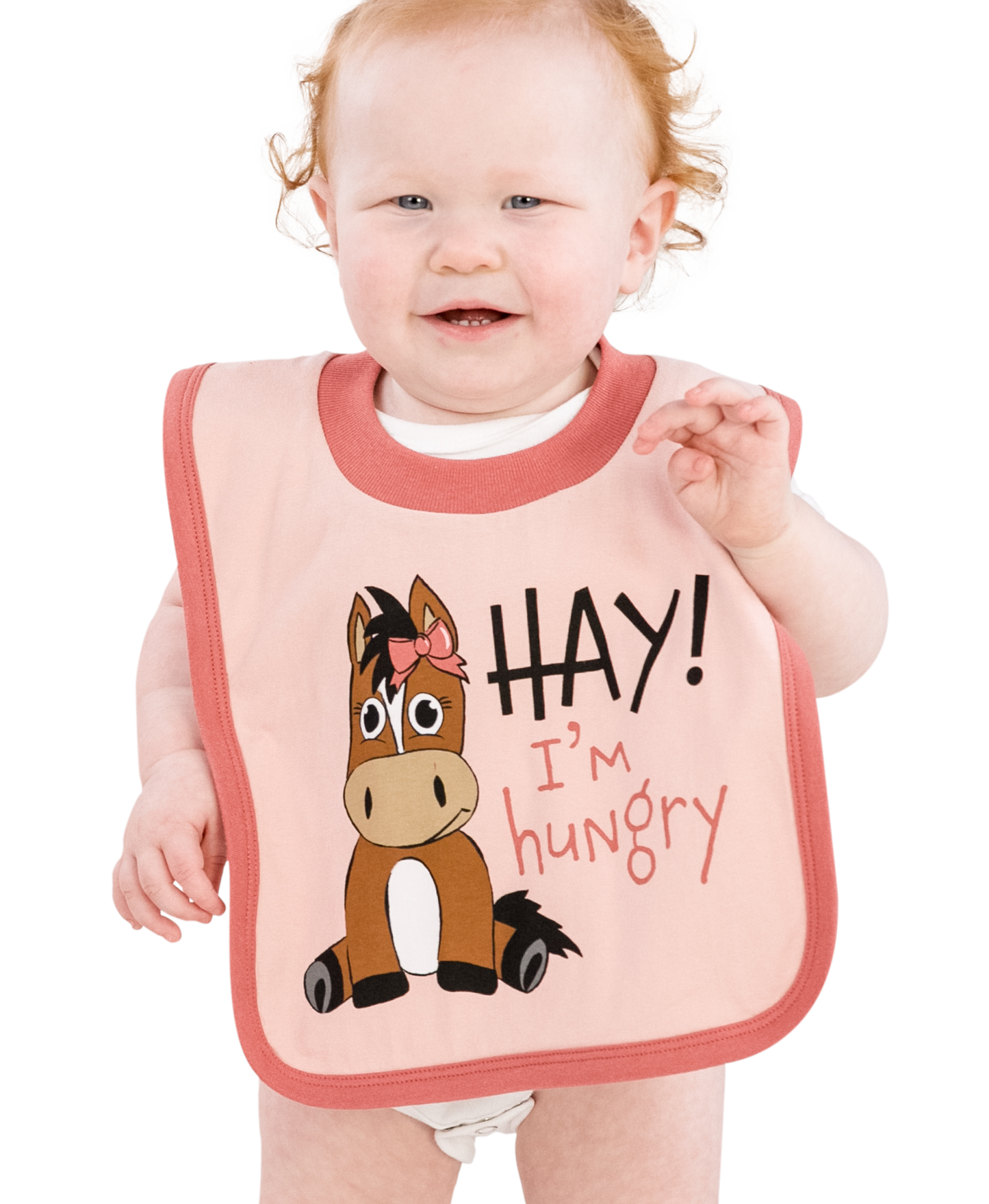Hay, I'm Hungry Bib
