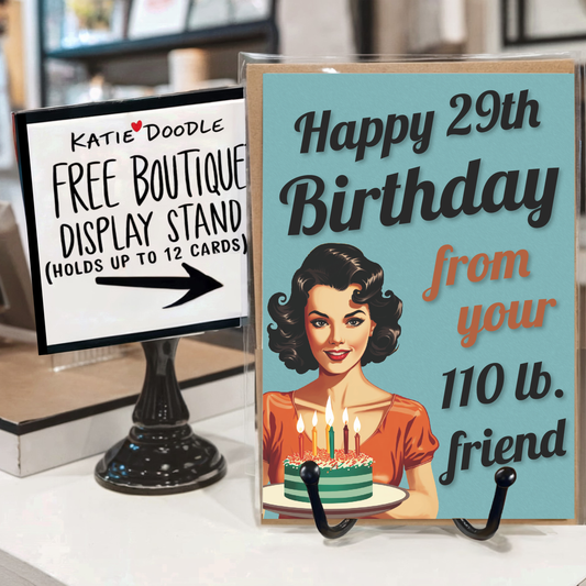 Funny Birthday Greeting Cards for Her, Friend