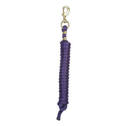 Poly Lead Rope with a Solid Brass 225 Snap  35-2100