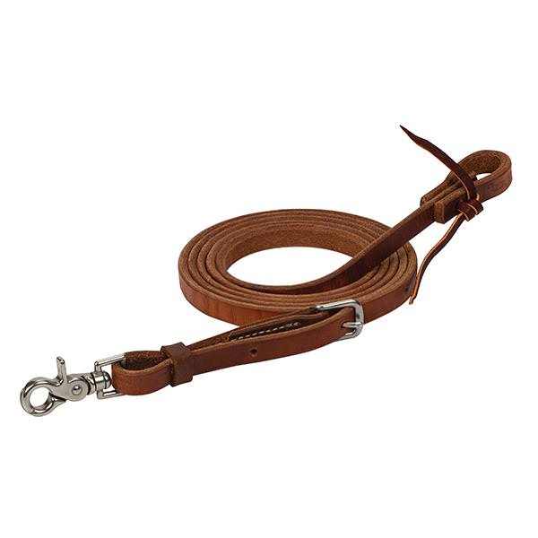 ProTack® Heavy Harness Roper Rein, Scissor Snap, 5/8" x 8