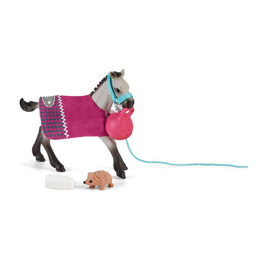 Playful Foal  Horse Toy Playset