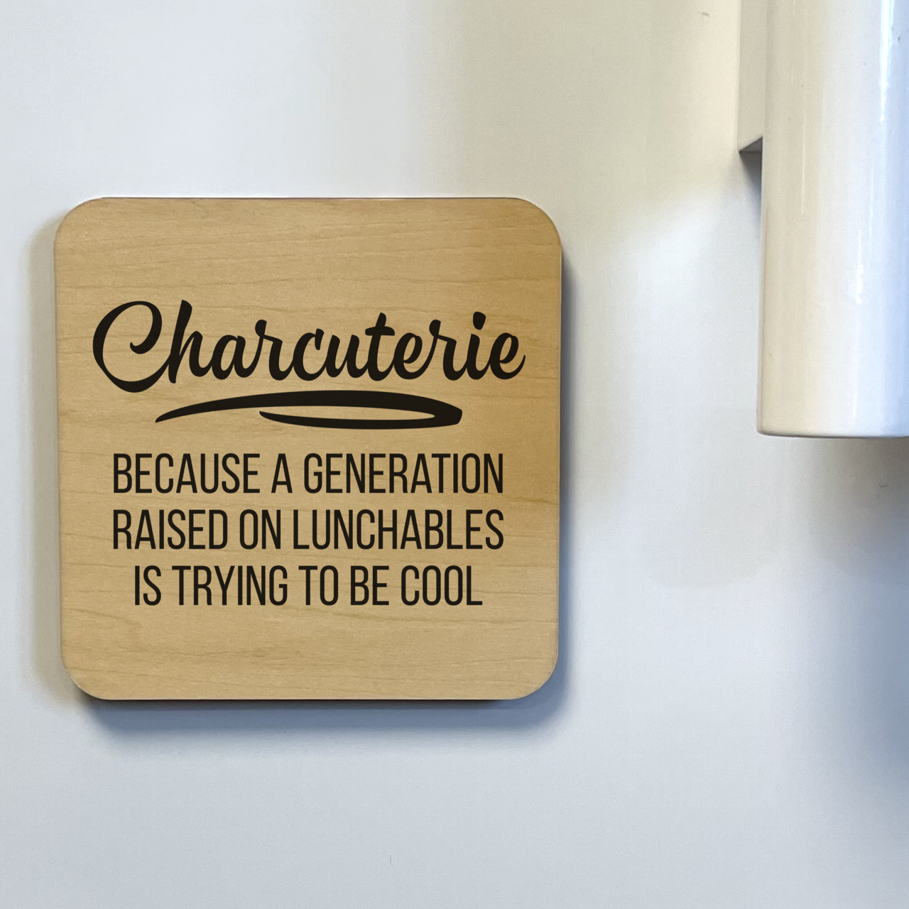 CHARCUTERIE FUNNY Magnet/Drink Coaster