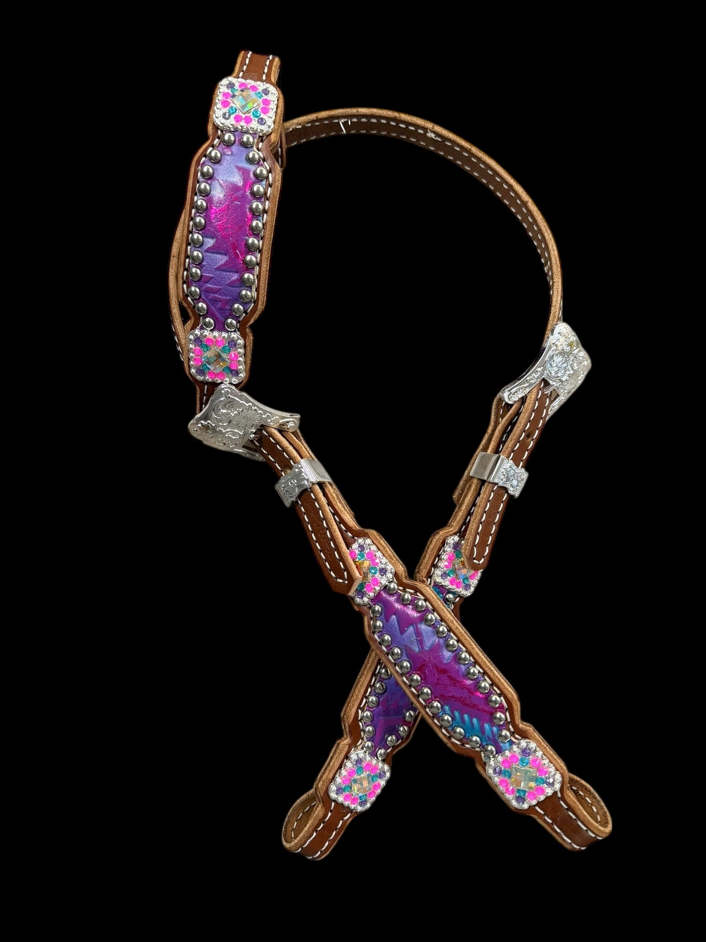Rio Aztec on medium leather