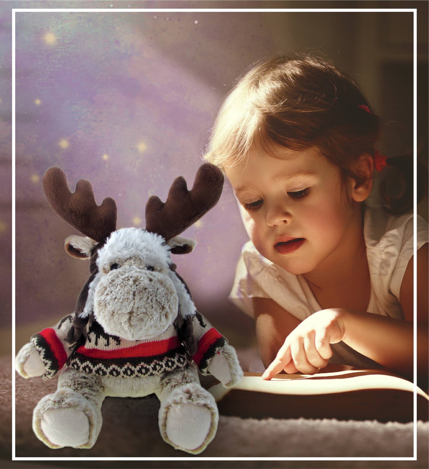 Super Soft Plush With Clothes - Moose