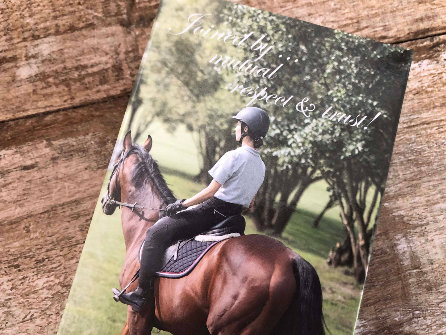 English Saddle Stirrup Necklace