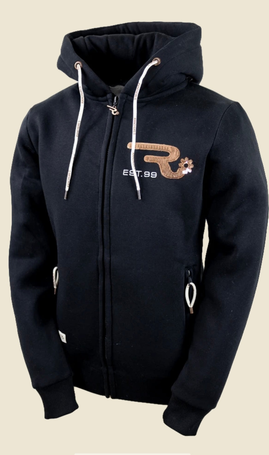 Ranch Girls Hooded Sweatshirt `SELMA` Black