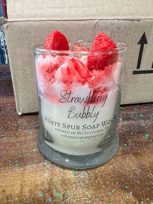 Rusty Spur Soap Works 8oz candle