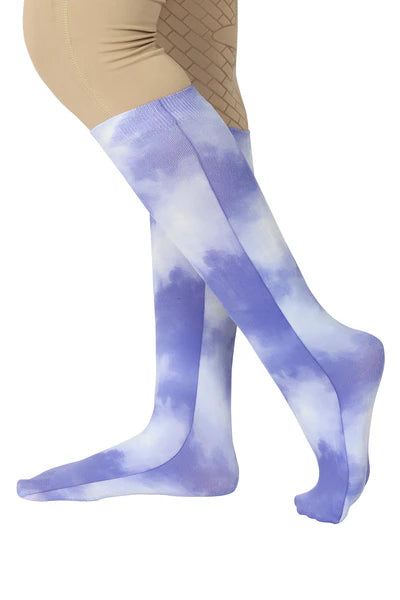 TUFFRIDER CHILDREN'S COTTON FEEL TIE DYE BOOT SOCKS