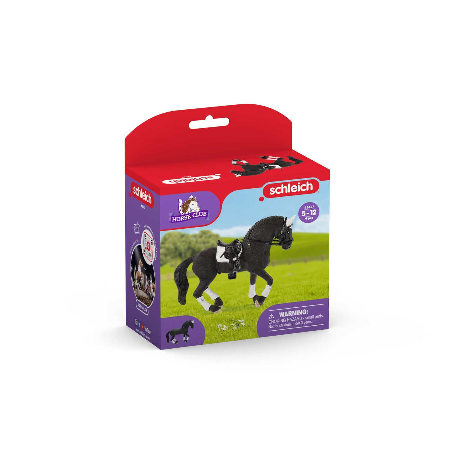 Frisian Stallion Riding Tournament  Horse Toy Playset