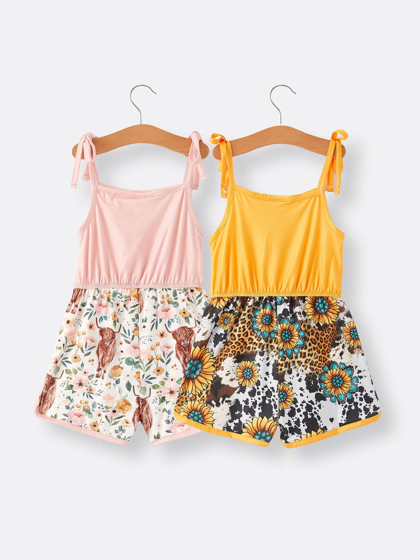 Cow Floral Jumpsuit