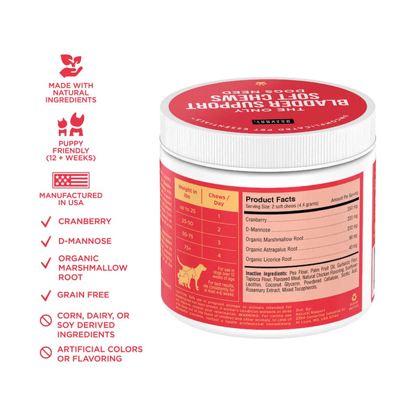The Only Bladder Support Soft Chews Dogs Need