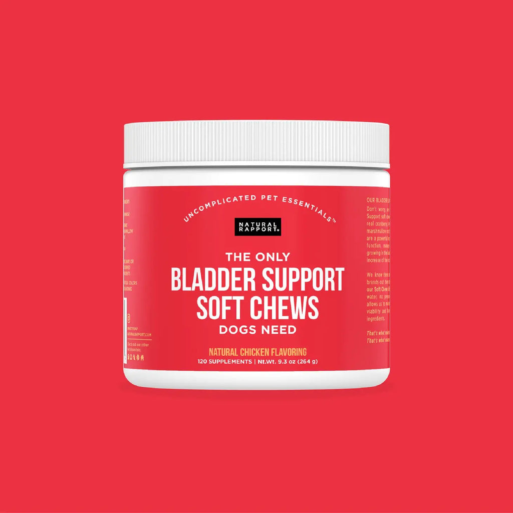 The Only Bladder Support Soft Chews Dogs Need