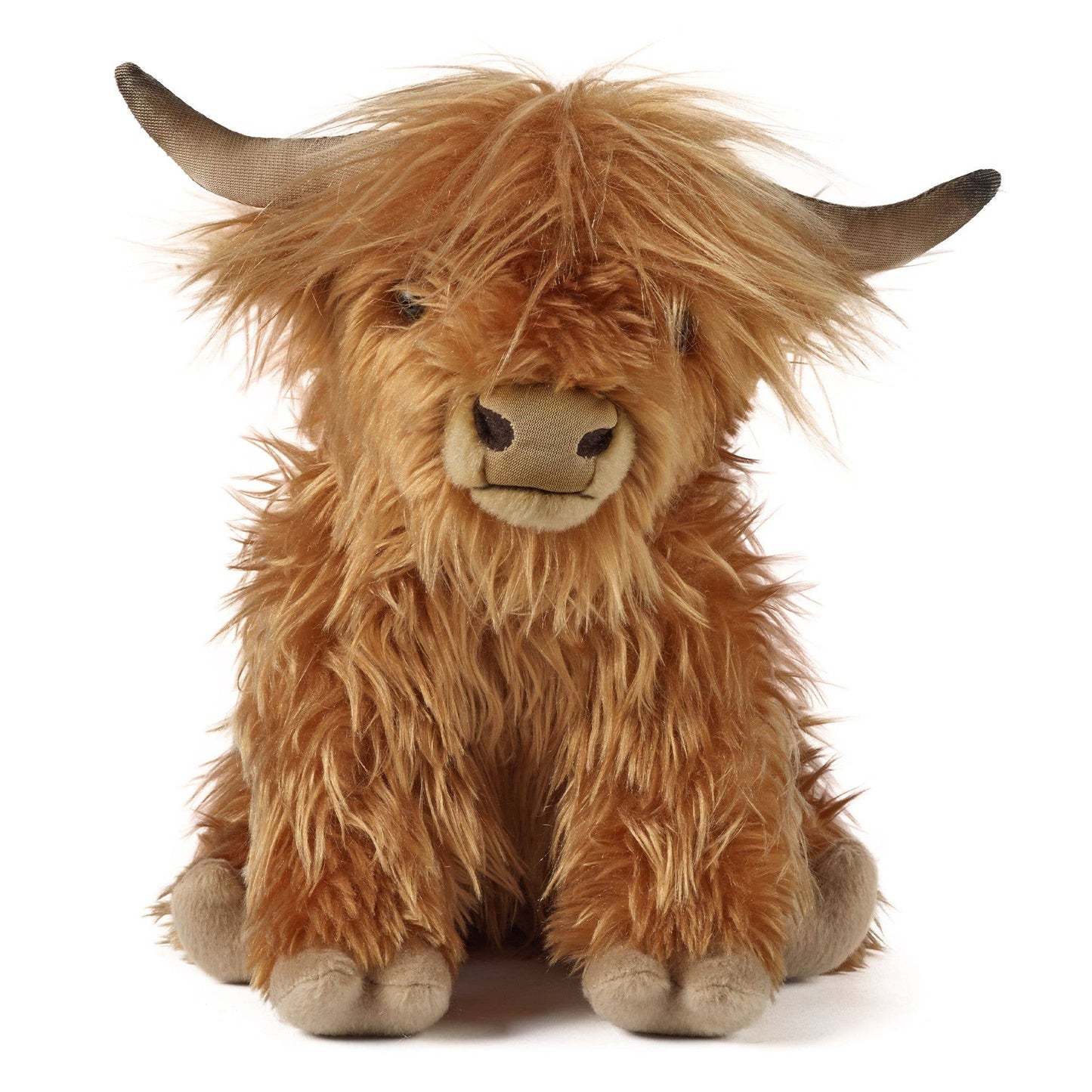 Living Nature Highland Cow Large Plush Stuffed Animal Toy