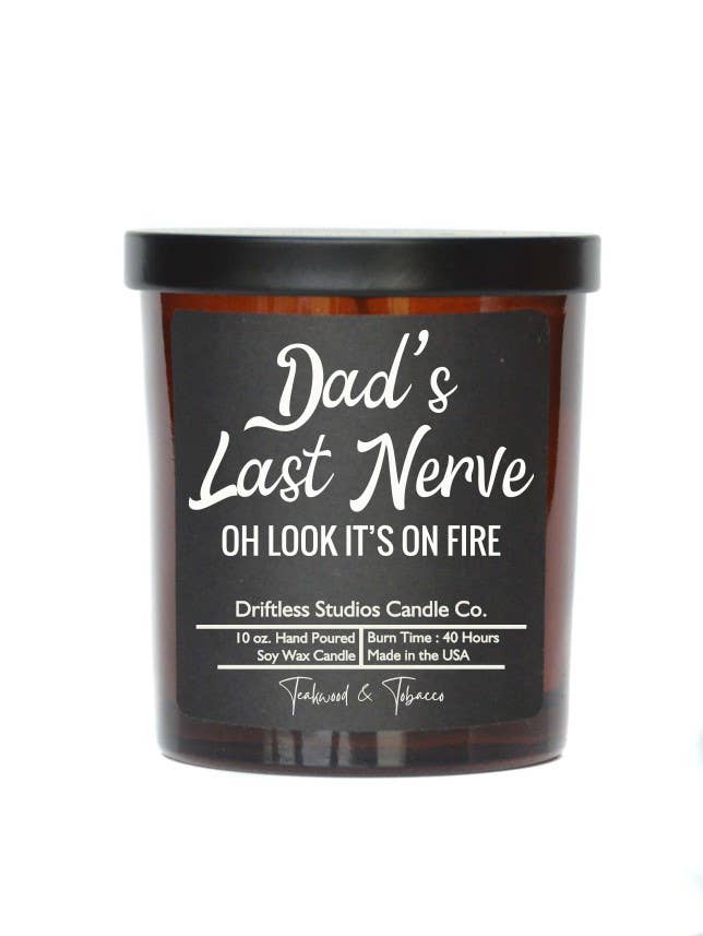 Dads Last Nerve - Fathers Day Gifts Candles - Soy Wax Candle: Endless Summer