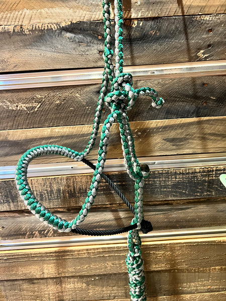 Lariat noseband muletape halter