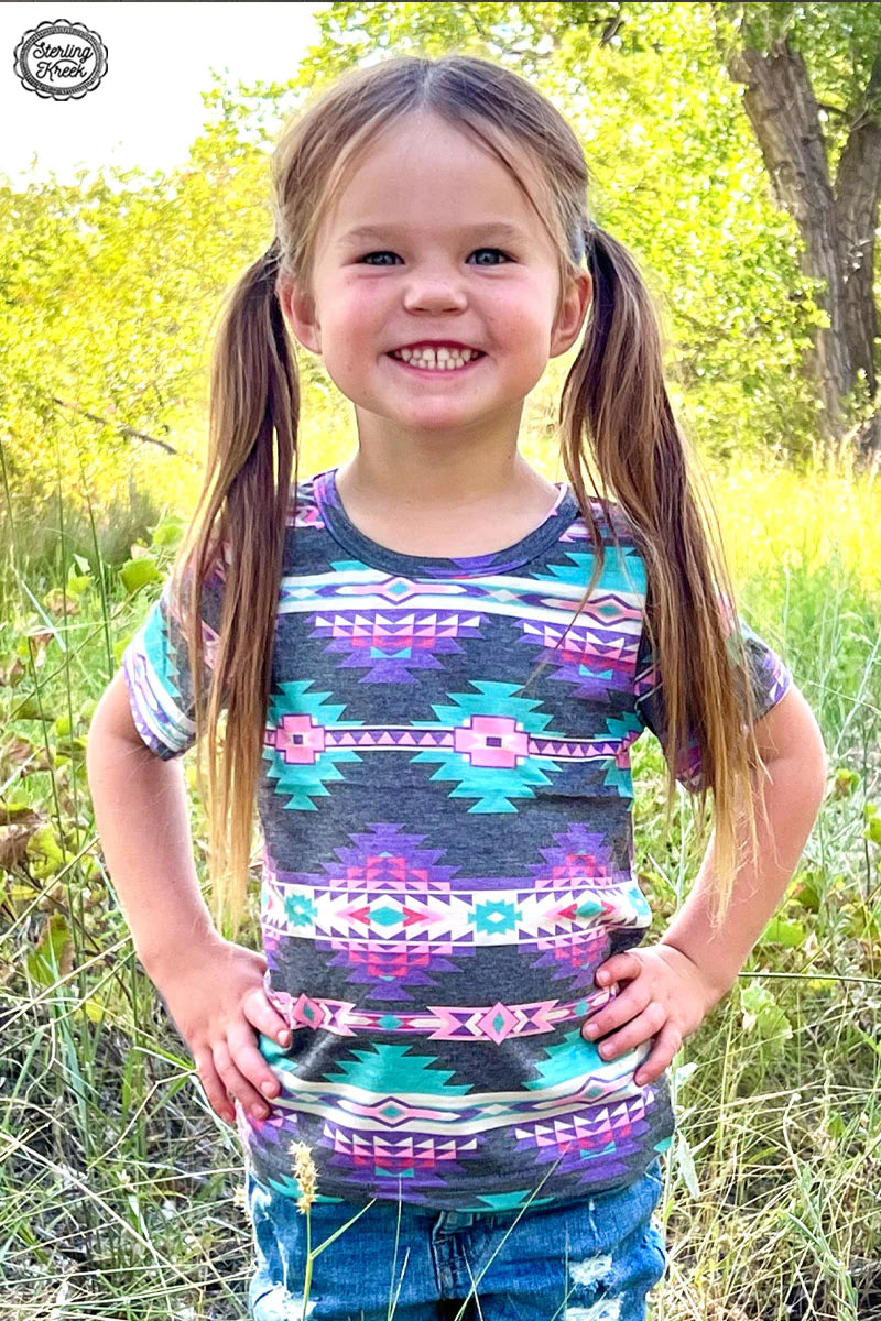 KIDS Mini Aztec Horizon Top KIDS