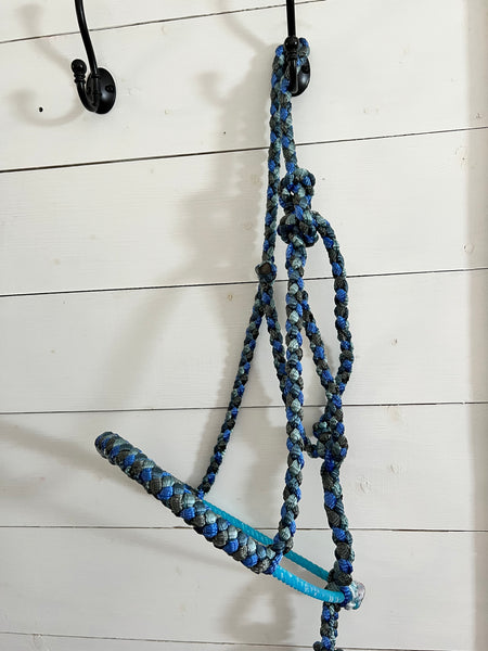 Lariat noseband muletape halter